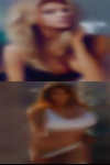 Female looking white pussy