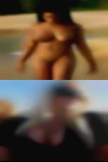Submissive mature woman posing