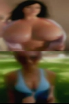Nude woman