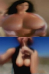Sexy nude woman over